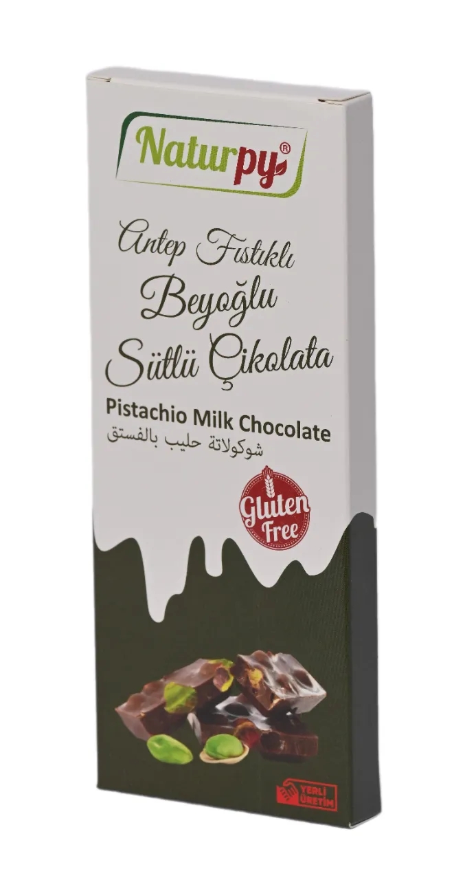 دكتور جلوتين شوكولاتة حليب بالفستق 100 جرام