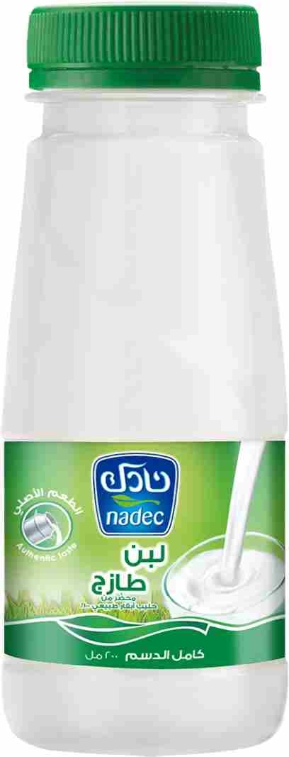 نادك لبن طازج كامل الدسم 180 مل
