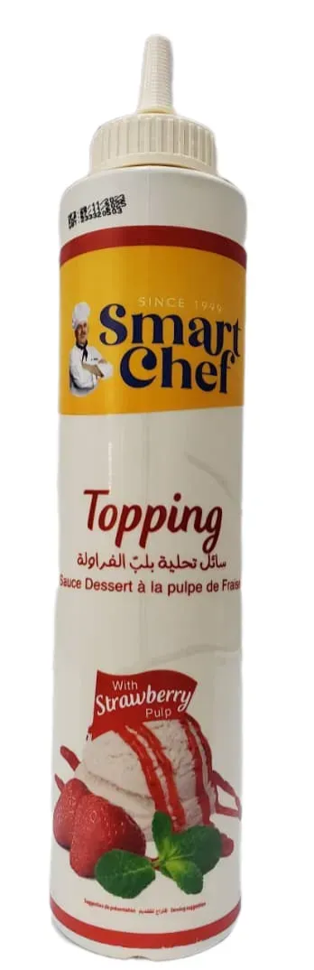 الشيف الذكي سائل تحلية بنكهة الفراولة 750 جرام