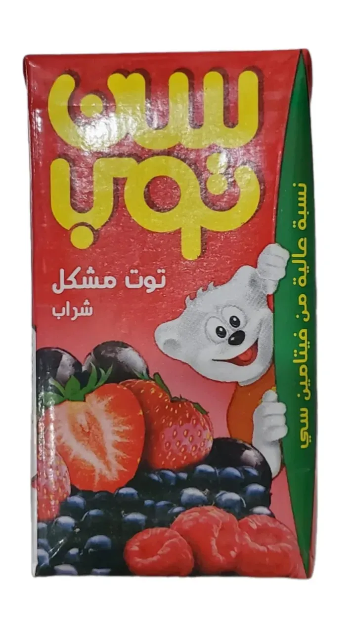 سن توب عصير توت مشكل صغير 125 جرام